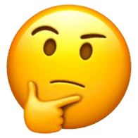 Emoji pensif